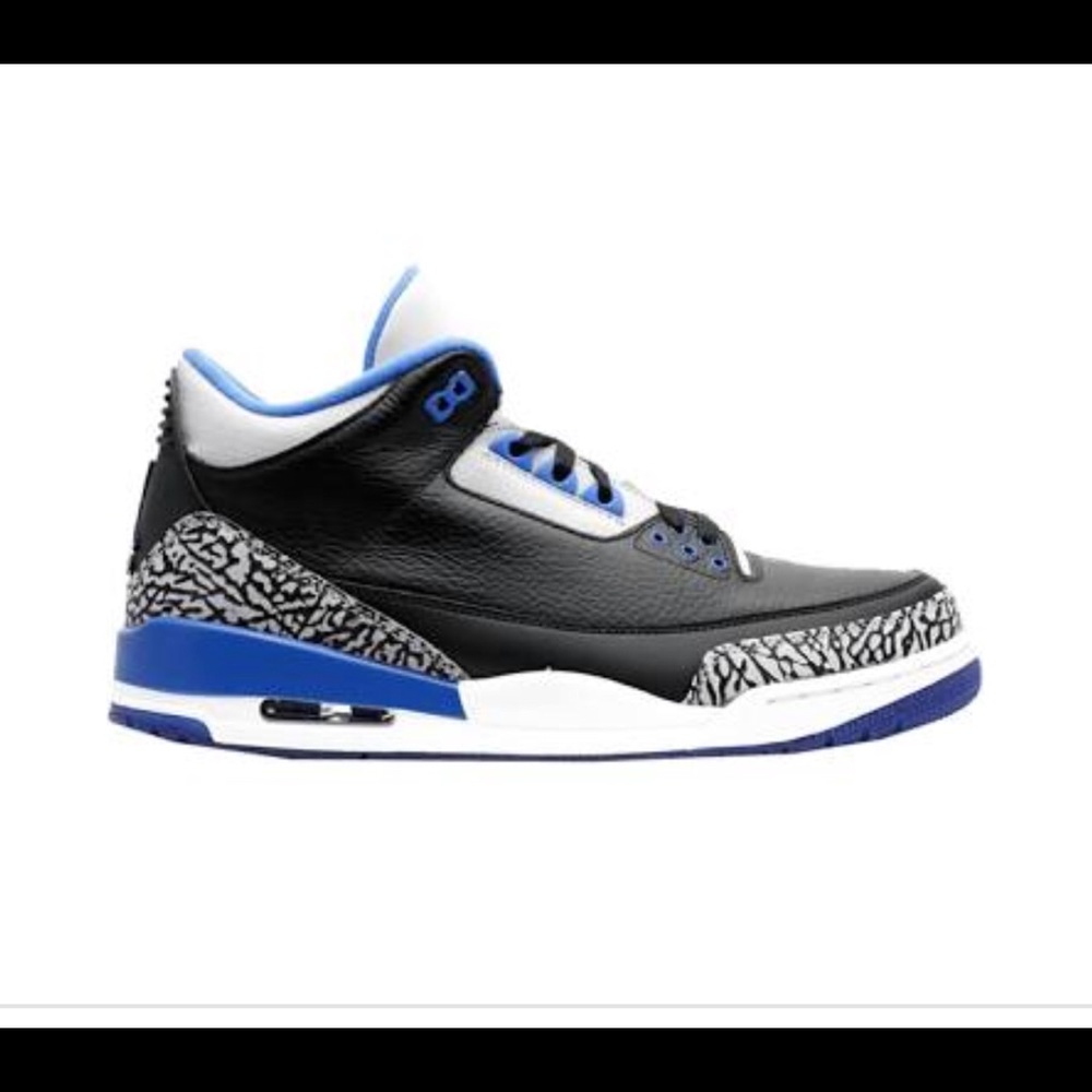 True Blue Jordan 3’s